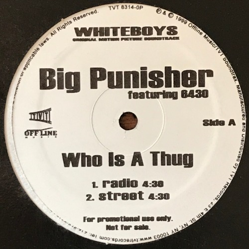 Big Punisher / Three 6 Mafia - Who Is A Thug / Wanna Be&#039;s