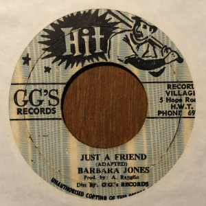 Barbara Jones	- Just A Friend