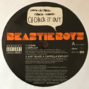 Beastie Boys	 - Ch-Check It Out