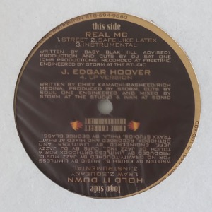 Baby Blak / Chief Kamachi / Krush B - Real MC / J. Edgar Hoover / Hold It Down