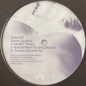 Davide Squillace - Controllin&#039; Pieces