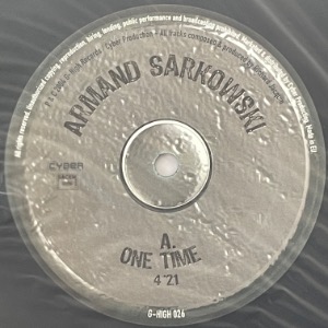 Armand Sarkowski - One Time