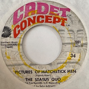 The Status Quo - Pictures Of Matchstick Men