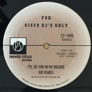 The Pearls - I&#039;ll See You In My Dreams [10&quot;]