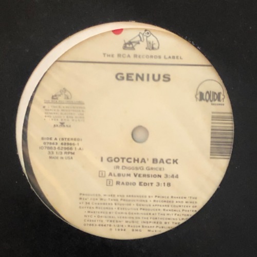 Genius - I Gotcha&#039; Back