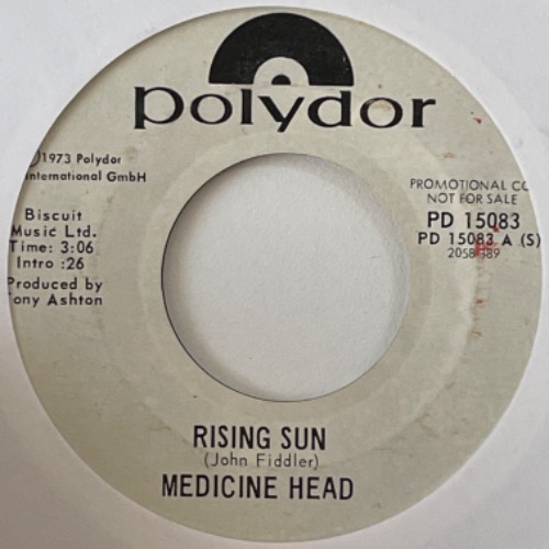 Medicine Head - Rising Sun