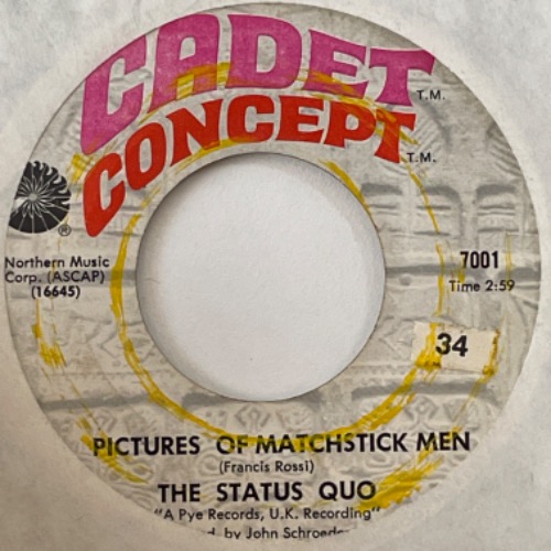 The Status Quo - Pictures Of Matchstick Men
