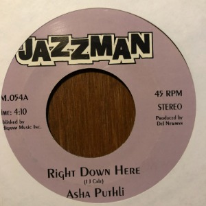 Asha Puthli ‎– Right Down Here / Space Talk