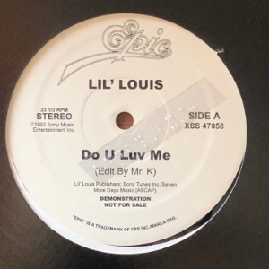 Lil&#039; Louis ‎- Do U Luv Me