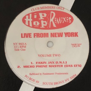 Various - Live From New York Volume Two (The Frankenstein Remix Album)