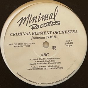 Criminal Element Orchestra - ABC / OPP