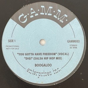 Boogaloo - You Gotta Have Freedom