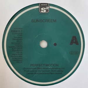 Sunscreem - Perfect Motion