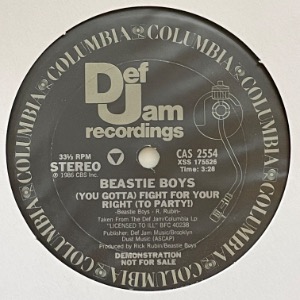 Beastie Boys - (You Gotta) Fight For Your Right (To Party) / Girls