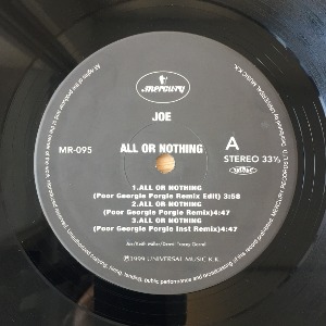 Joe - All Or Nothing (The Poor Georgie Porgie Remixes)
